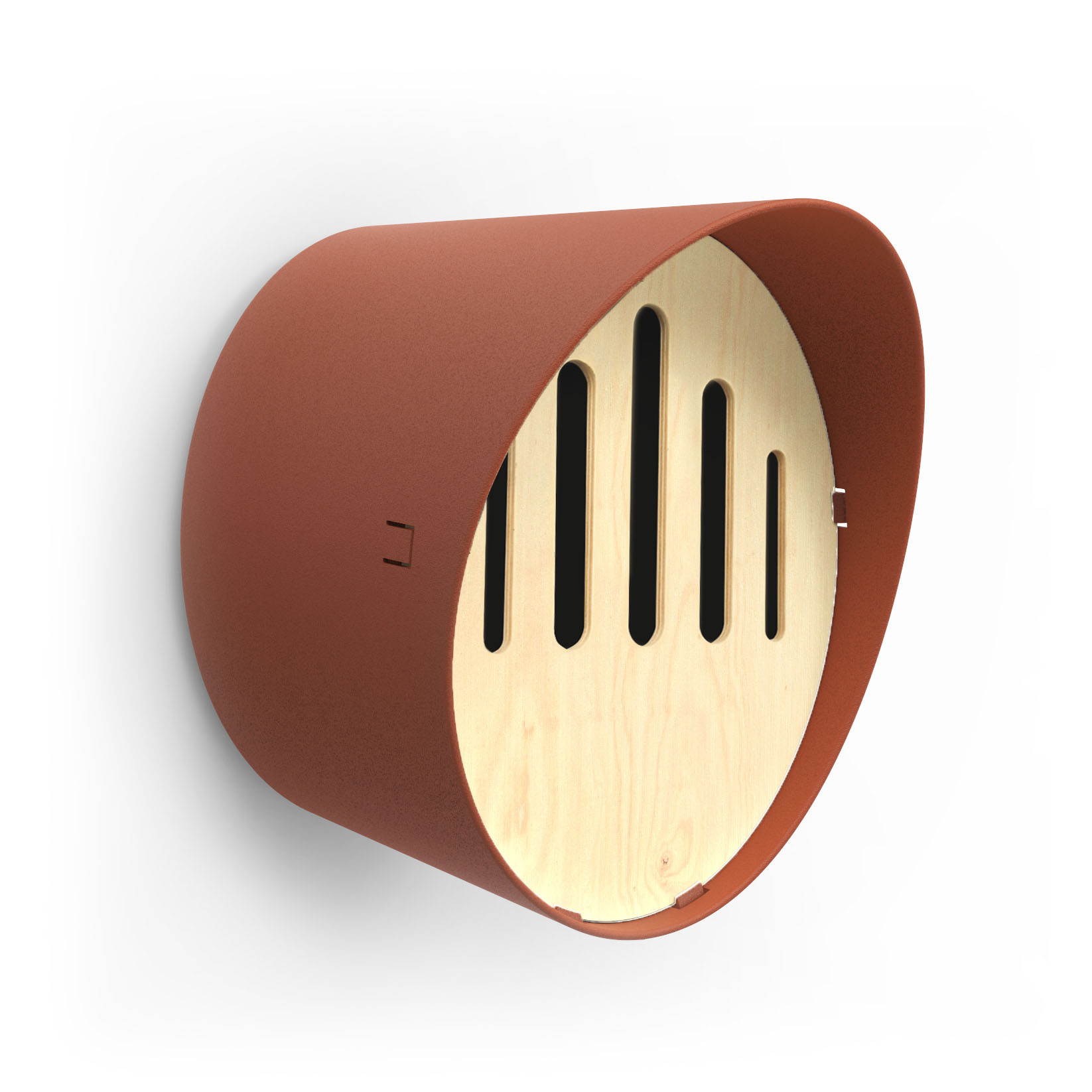 Vlinderhuisje Oval Bruin