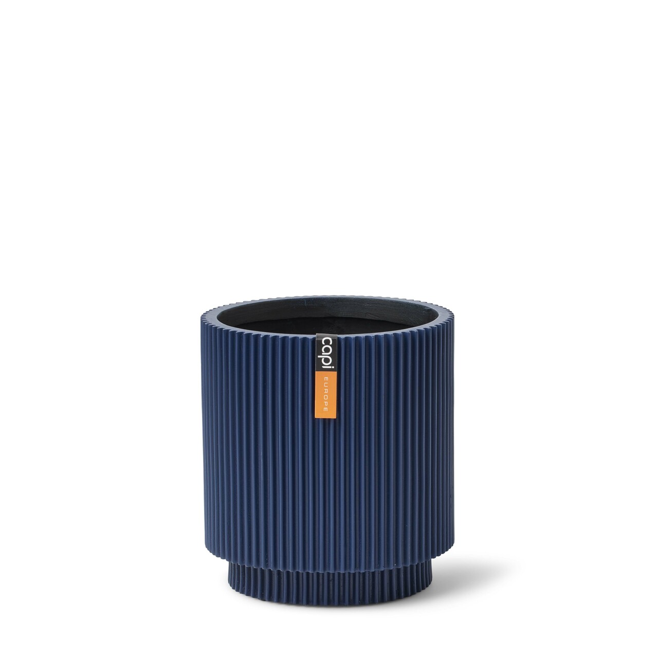 Vaas Cilinder Groove Donkerblauw