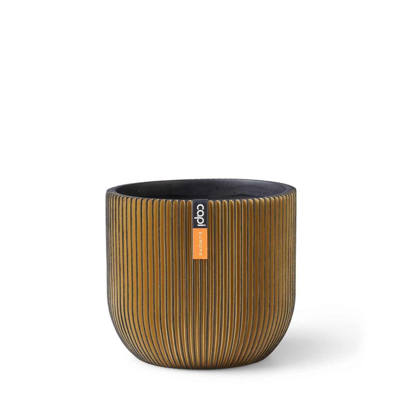 Pot Bol Groove Zwart Goud Pot Bol Groove Zwart Goud
