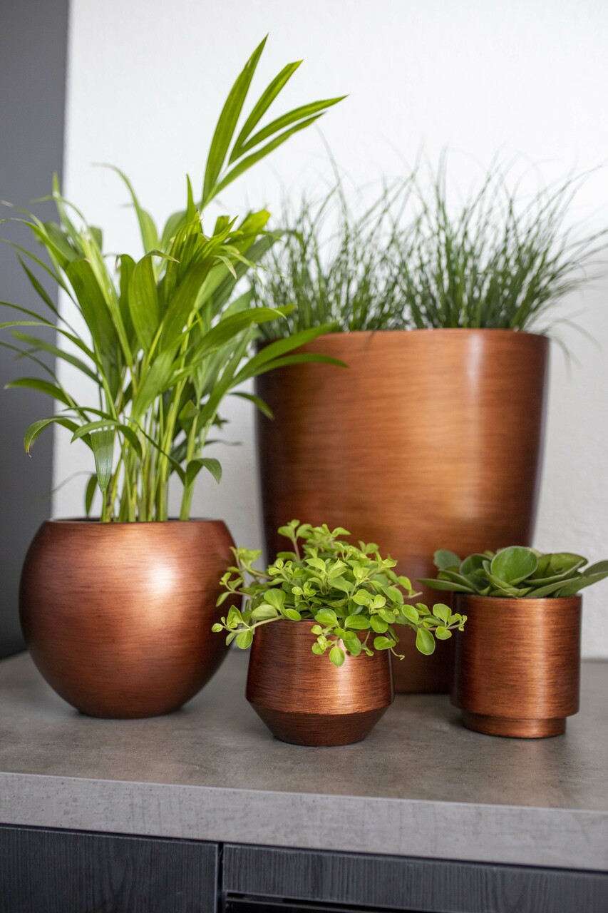 Vaas Bol Retro Koper Vaas Bol Retro Koper