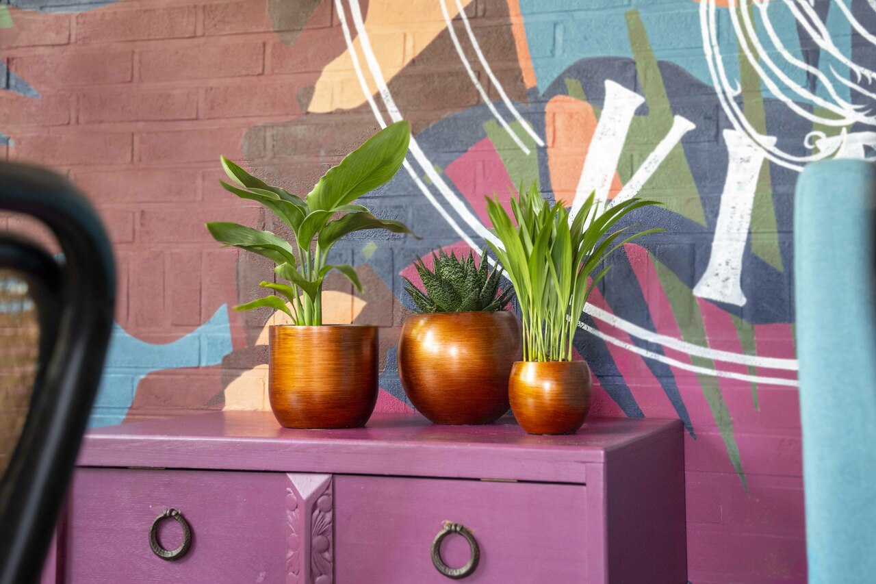 Pot Bol Retro Koper Pot Bol Retro Koper