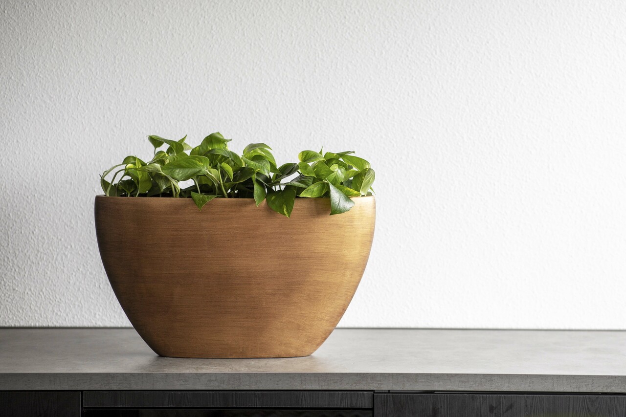 Pot Ovaal Retro Goud