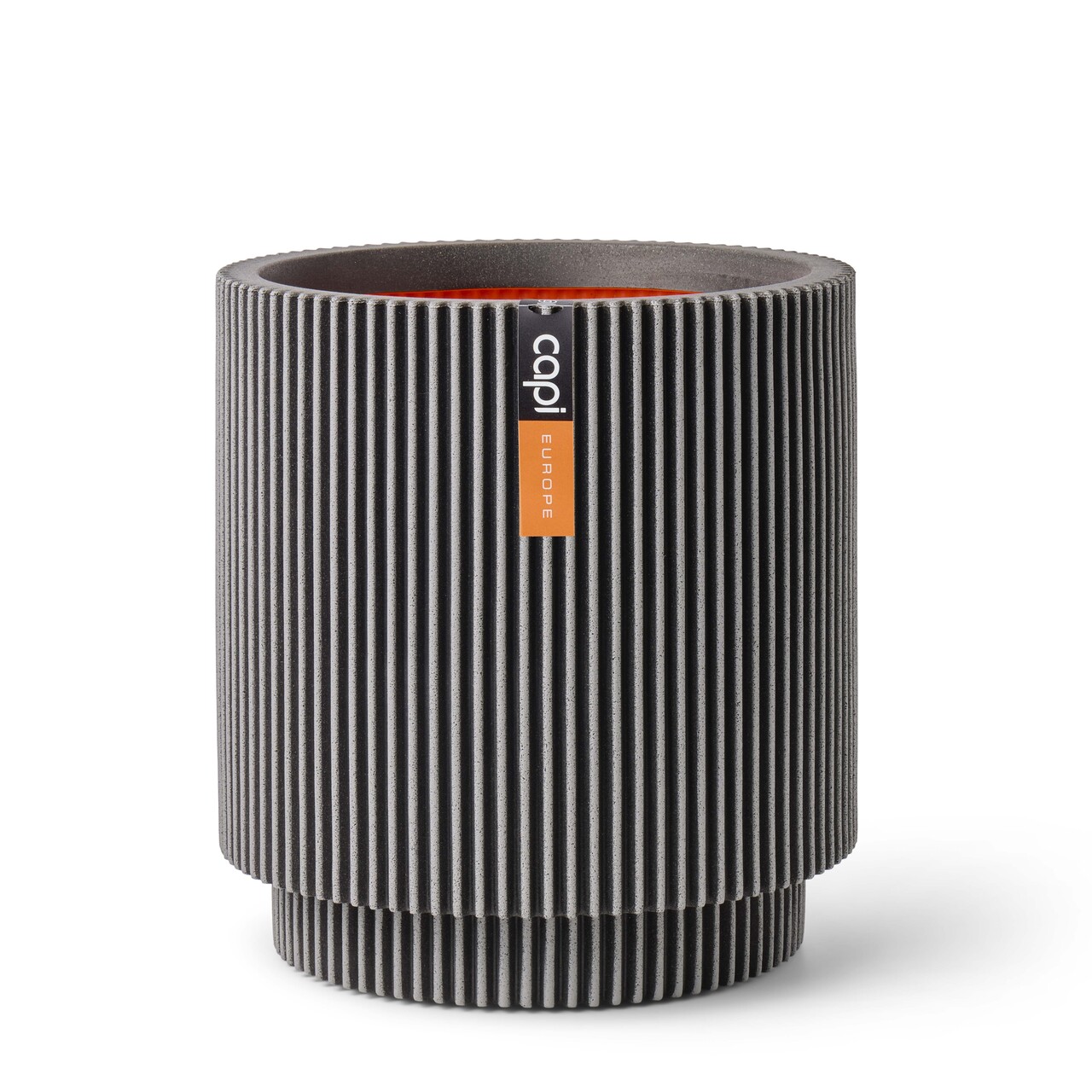 Vaas Cilinder Groove NL Antraciet