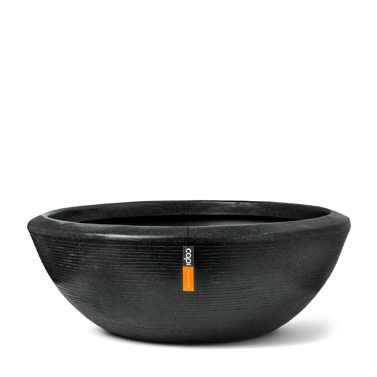 Schaal Laag Arc Granite Zwart