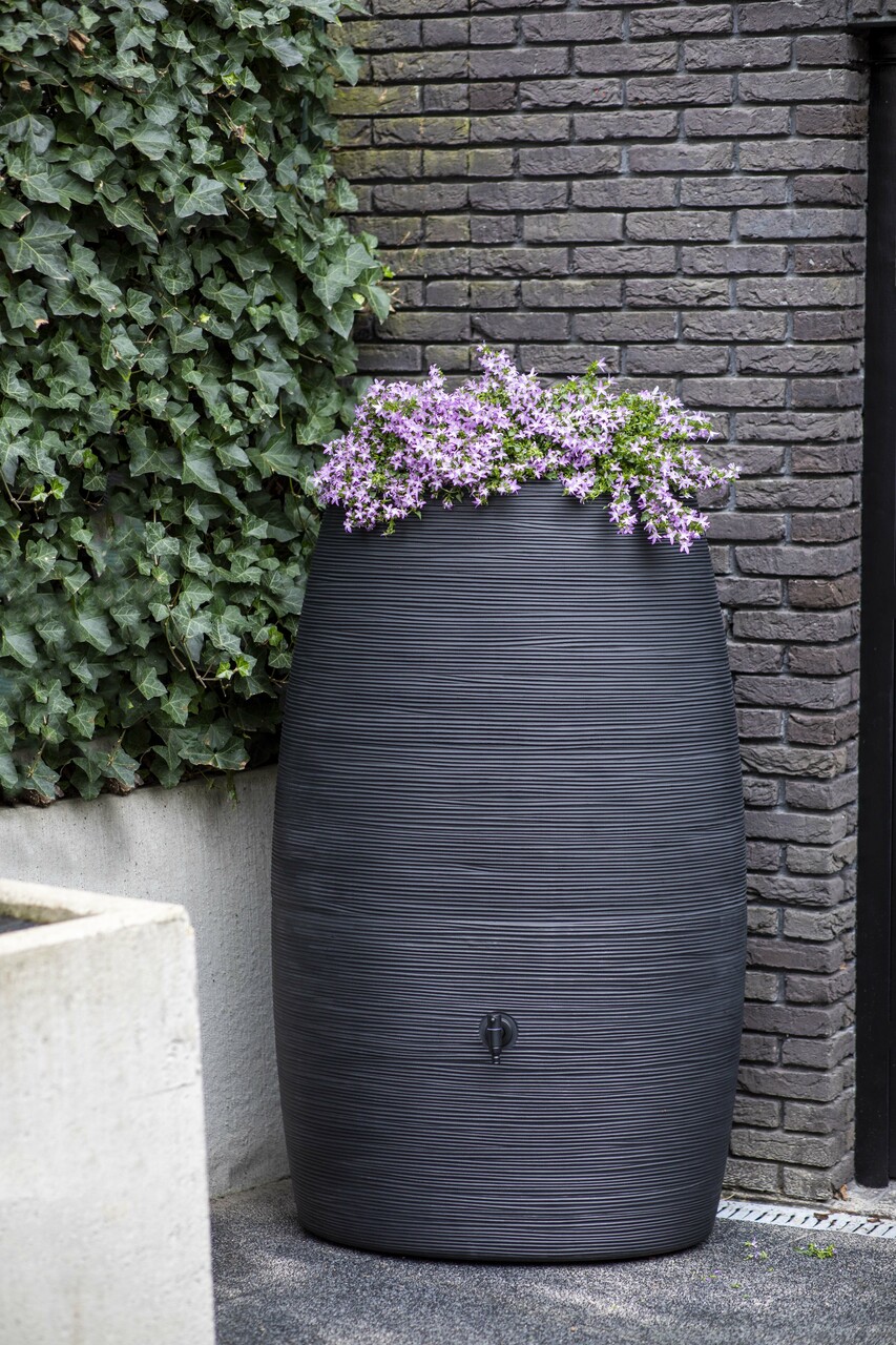 Regenton Rib 400L Zwart