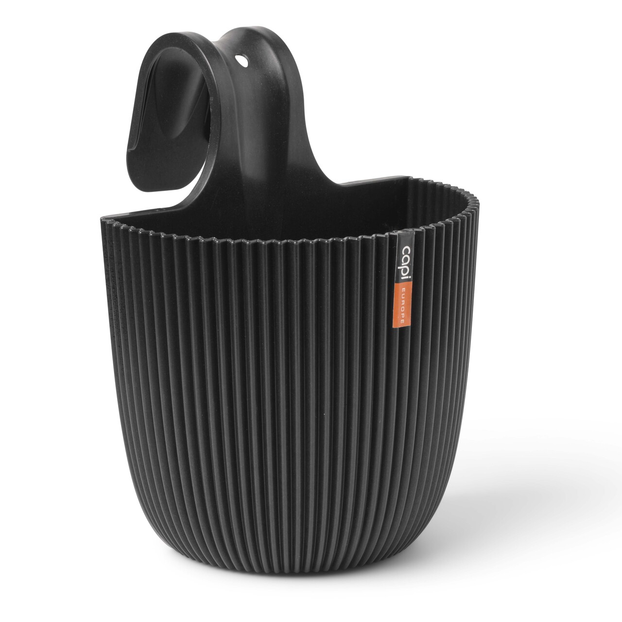 Balkonbak Groove textiel zwart Balkonbak Groove textiel zwart