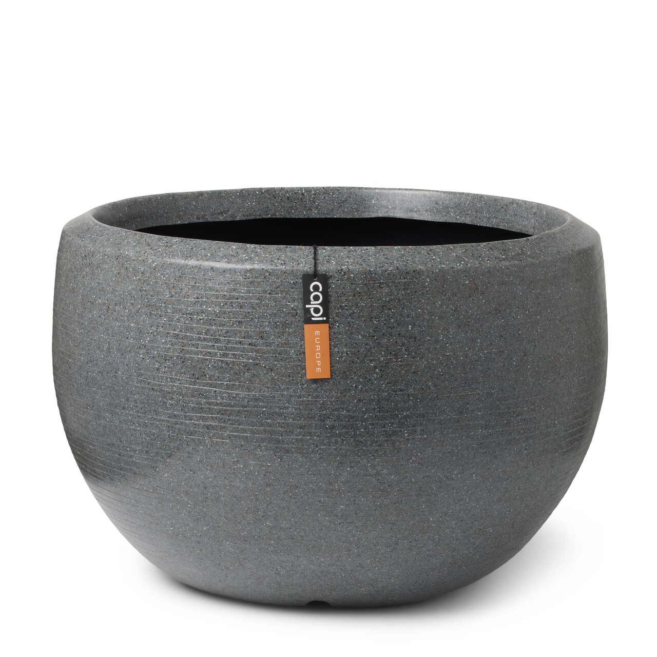 Vase ball Arc Granite Anthracite