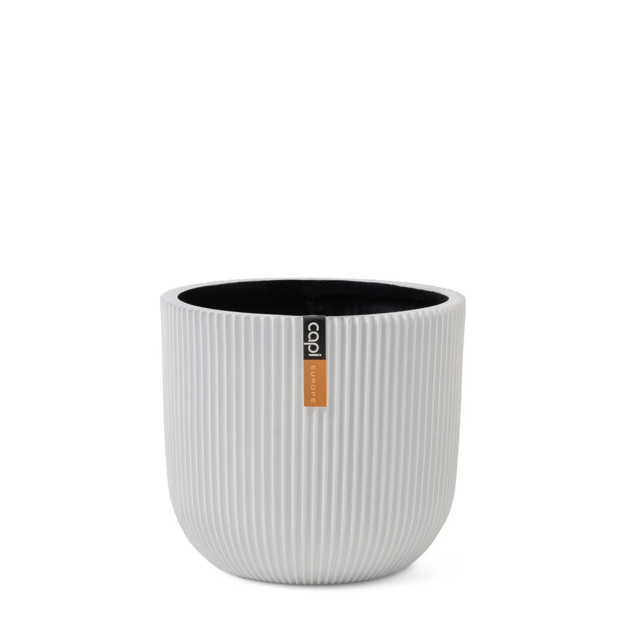 Indoor Groove Planter Ball White