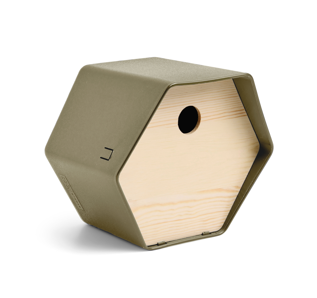 Bird House 1 Hive Olive green