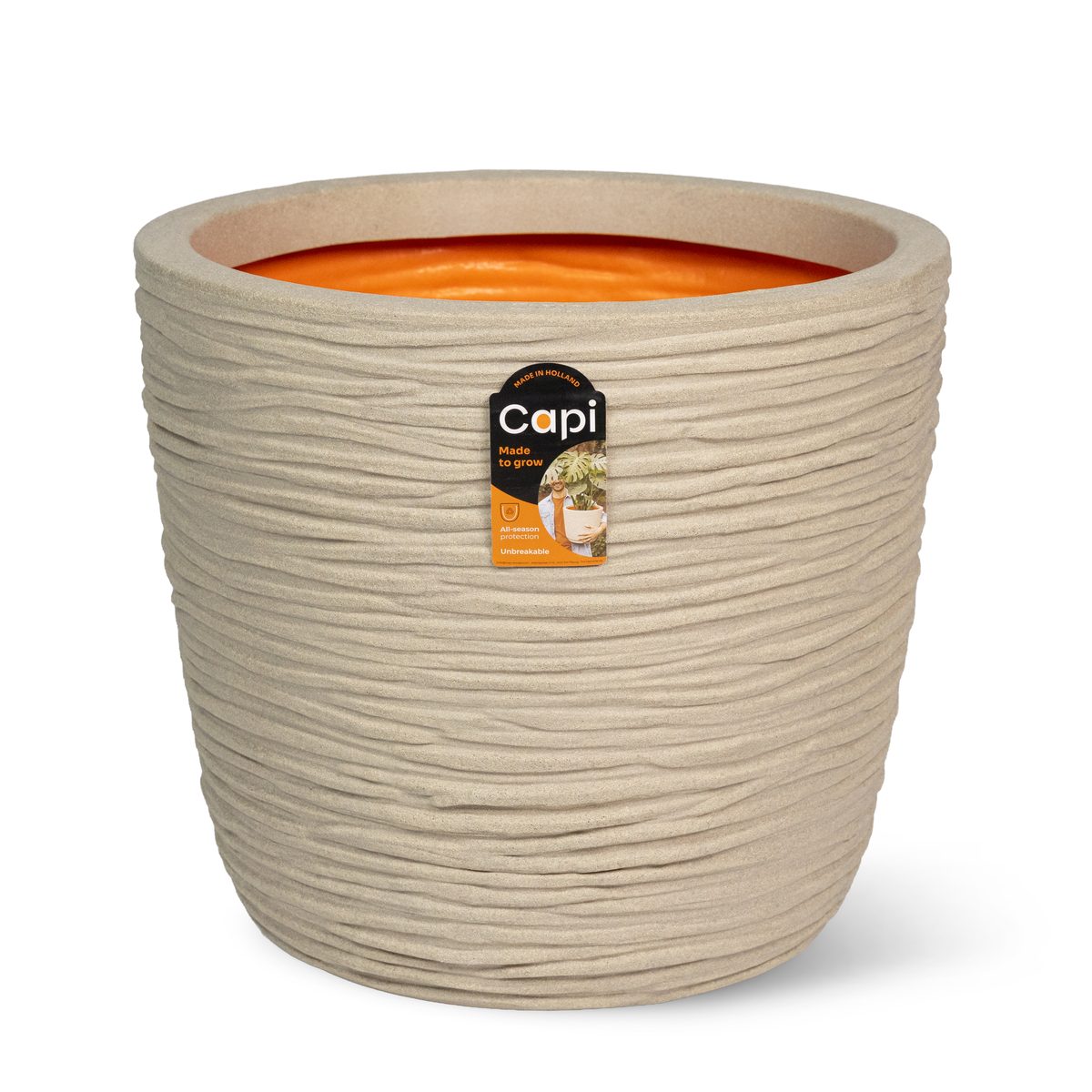 Planter Egg Compresso Pebble